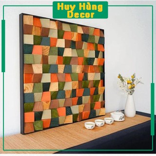 Tranh Gỗ Treo Tường Tiêu Tán Âm,Tranh 3D Bằng Gỗ Thông Trang Trí Decor Phòng Khách Quán Cafe Homestay