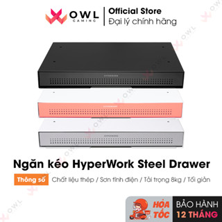 Ngăn kéo gắn bàn HyperWork Steel Drawer DR01 (Hàng chính hãng)
