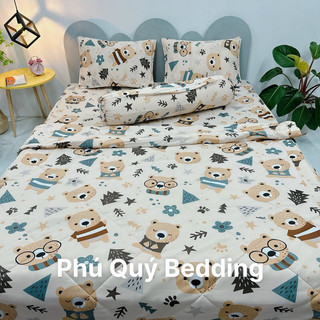 Bộ ga giường thun lạnh hàn quốc
