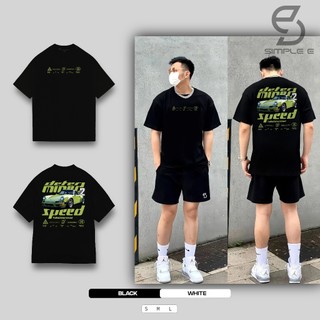 Áo Thun Unisex Local Brand BRAND SIMPLE "E" Form Oversize Cotton 100% Car.