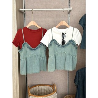 SET DENIM ÁO PULL HÀN CAO CẤP FREE SIZE