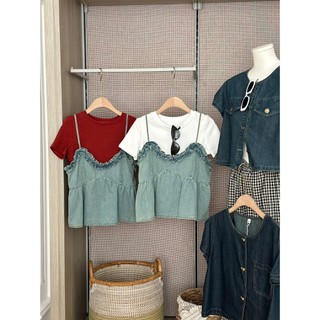 SET DENIM ÁO PULL HÀN CAO CẤP FREE SIZE