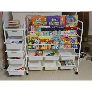 [Sẵn] Kệ để sách để đồ chơi cho bé 2in1