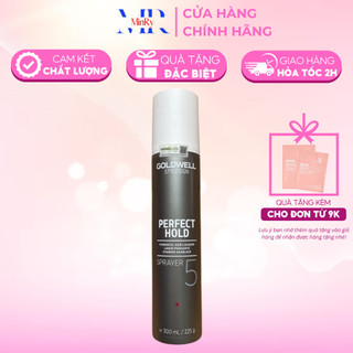 Keo xịt Goldwell giữ nếp tóc lâu dài suốt cả ngày Sprayer 5 Perfect Hold 300ml | HAIRSHOP MINRY