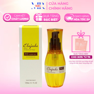 Tinh dầu Milbon Argan dưỡng phục hồi cho tóc sợi to, mảnh Elujuda MO - FO 120ml | HAIRSHOP MINRY