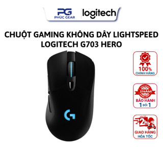  Chuột Game không dây LIGHTSPEED Logitech G703 Hero - HÀNG CHÍNH HÃNG - Bảo hành 24 Tháng 