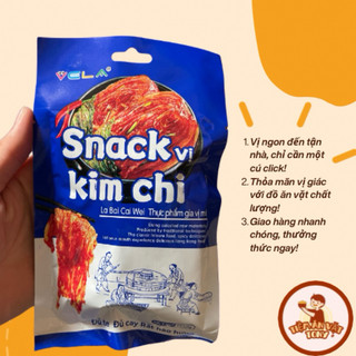 Snack Kim Chi Cay Đặc Biệt, Snack Kim Chi VELA , đồ ăn vặt cổng trường, Tiệm ăn vặt Tony