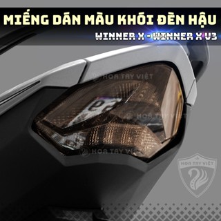 Decal MÀU KHÓI ĐÈN HẬU WINNER X [Honda RS-X] BẢO VỆ ĐÈN HẬU màu khói WINNER X V3