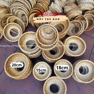 Rế tre, rế nồi niêu nồi đất, dế tre, dế lót nồi đựng hoa quả đóng lẵng -Mây Tre TT