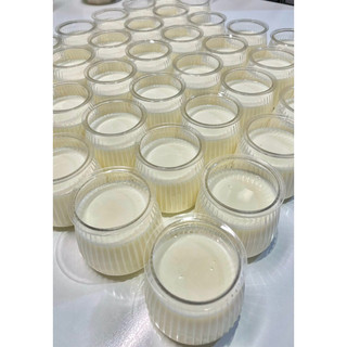 10 Hũ pet sọc đựng sữa chua, panacotta