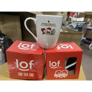 Ly sứ quà tặng sữa lof