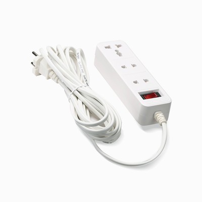 Ổ cắm kéo dài Rạng Đông chịu tải 10A/2500W, 3 ổ (OC05)