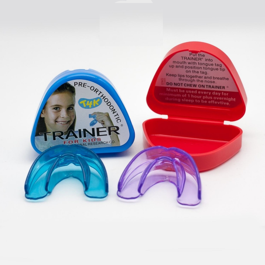 Niềng Răng Tại Nhà, Niềng Răng Trainer chỉnh răng, Silicon Trong Suốt, Cho Trẻ Em T4K 2 Giai Đoạn