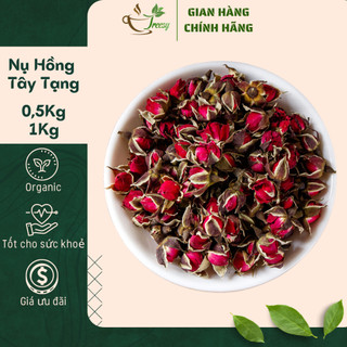 1kg trà nụ hoa hồng tây tạng sấy khô nguyên nụ - trà thảo mộc treesy - trà hoa quả