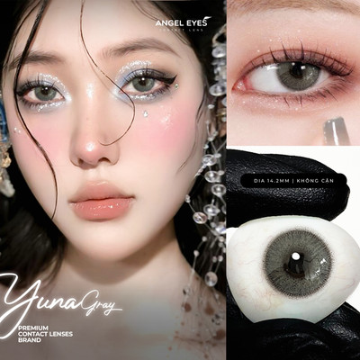 Bộ sưu tập kính áp tròng màu không độ Angel Eyes Plano Collection chất liệu PolyHema | Kính áp tròng không cận nhiều màu