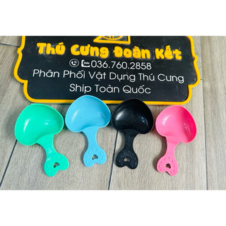 Muổng hình tim, muổng định lượng đồ ăn cho hamster