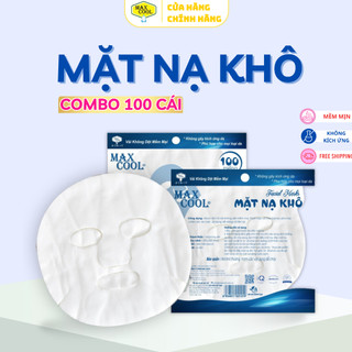 Mặt nạ khô cao cấp lốc 100 cái Max Cool (HÀNG CHÍNH HÃNG)
