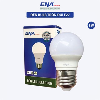 Đèn Bulb 3w ánh sáng vàng trang trí, decor ENA Vietnam