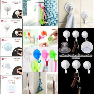 4 - 2 - 1 Móc hít tường/hít kính /hít chân không/Chụp siêu hít Hofaco chịu lực cao cấp dày dặn