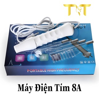 [Bảo hành 12 tháng] Máy điện tím 08A khoẻ bền đẹp || Khử trùng và làm se khít sau lặn mụn