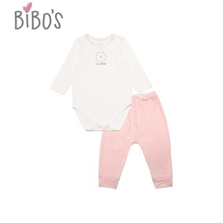 Set Body Dài Tay Mix Quần Bibo's Gấu  Ice Bear Vải Rayon Mềm Mại Thoáng Khí Cho Bé Trai, Bé Gái -  Bibo Mart