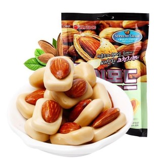 Kẹo caramel hạnh nhân orion hàn quốc 90gr 통아몬드