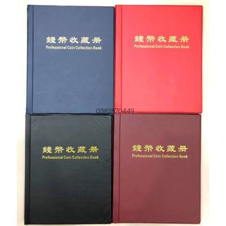 Album đựng - bảo quản tiền xu đầy đủ kích thước, đồng giá - chính hãng pccb