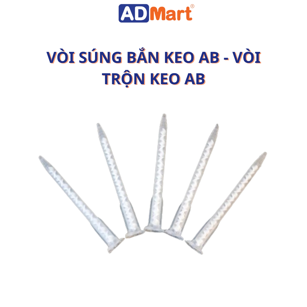 Vòi trộn keo AB hai thành phần | Vòi súng bắn keo AB | Vòi phun keo AB