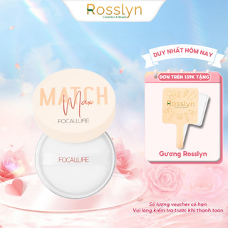 Phấn phủ lì dạng bột Focallure kiểm soát dầu lâu trôi 15g Rosslyn
