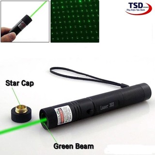 Đèn Laser 303 Ánh Sáng Xanh Chiếu Sáng Xa 2Km Cực Sáng