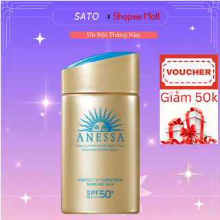 Kem chống nắng bảo vệ hoàn hảo Anessa Perfect UV SPF 50+ PA ++ 60ml