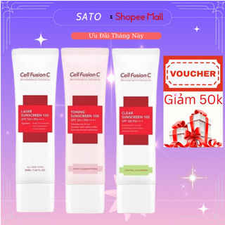 Kem Chống Nắng Cell Fusion C 100 SPF50+ PA +++ Hàn Quốc