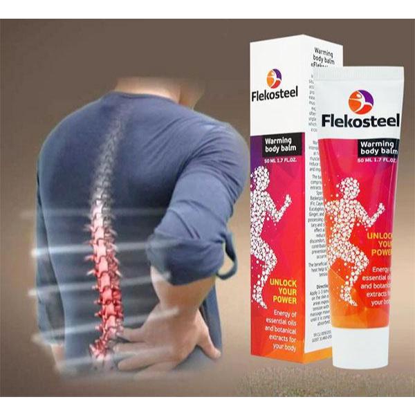 Kem Bôi Xương Khớp Flekosteel Nga - Kem Xoa Bóp Giảm Đau Cơ Xương Khớp, Đau Cổ Vai Gáy, Đau Mỏi Gối Nội Địa Nga