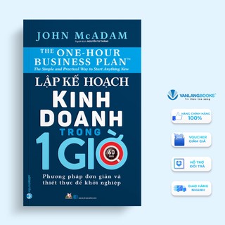 Sách Vanlangbooks - Lập Kế Hoạch Kinh Doanh Trong 1 Giờ