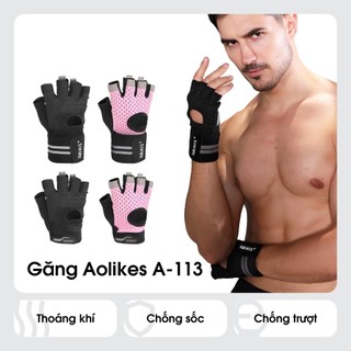 Găng Tay Aolikes A-113 | Găng Tay Nam, Nữ Tập Gym