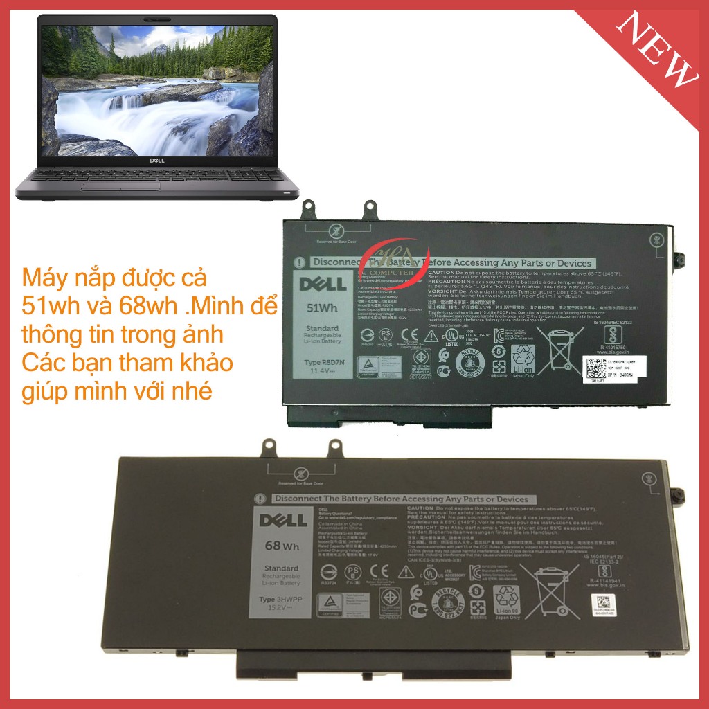 Pin Sạc Dell Latitude 5501
