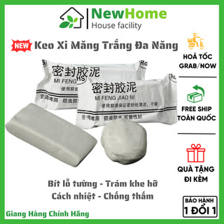  Xi Măng Dẻo Bịt Lỗ Điều Hoà Keo Xi Măng Trắng Bít Lỗ Tường  Đường ống Nước  Khe Rãnh Hàng Nhập Khẩu 