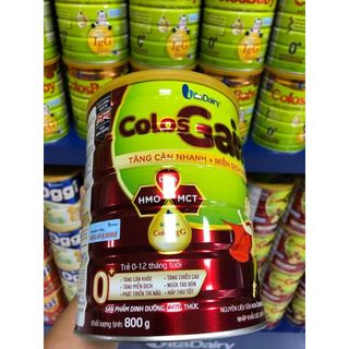 Sữa colos gain 0+ tăng cân nhanh cho bé 0-1 tuổi 800g
