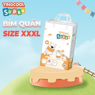 (TẶNG XE ĐẨY GÁP GỌN)KHI MUA 2 BỊCH BỈM YINGCOOL SUPER