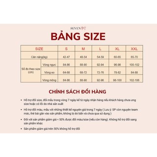Áo sơ mi kiểu lụa bò dáng lửng basic thời trang nữ Seven.AM OA0181I