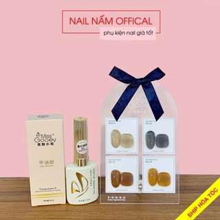 Set sơn gel thạch 4 màu số 2 Miss Gooey tặng kèm bảng màu chai 15ml