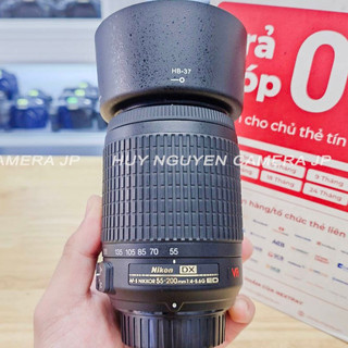 Ống kính nikon 55 200 vr cho máy ảnh nikon dx . nikon af-s dx vr zoom nikkor ed 55-200mm f4-5.6g if-ed vr