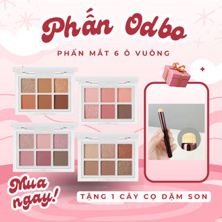 Bảng Phấn Mắt 6 Ô Vuông ODBO Signature Eyeshadow Palatte