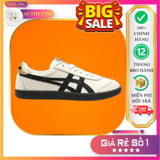 Giày_onitsuka tiger tokuten authentic. giày sneaker tiger đen gót vàng full box. bao check