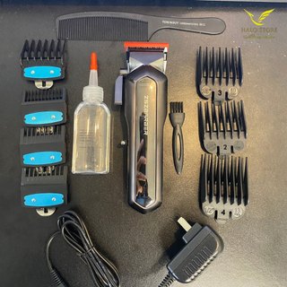 Tông Đơ Cắt Tóc ZSZ BARBER Z27 Lưỡi Bén (10W, 5h), Tăng Đơ Cắt Tóc Chuyên Nghiệp 7000rpm/p Cực Trâu TẶNG Lược Cắt Tóc