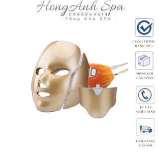 Mặt Nạ Ánh Sáng Sinh Học 7 Màu Cao Cấp 24k Gold Mới