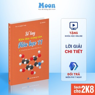 Sổ tay ID kiến thức trọng tâm Hoá học lớp 11 Moonbook