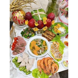 Bộ Bát Đĩa Hoa Mặt Trời Bằng Nhựa - Bộ Bát Đĩa Cúng Hàng Việt Nhật Cao Cấp