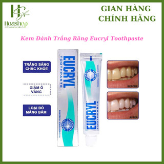 [HSD 15/01/2025]Kem trắng răng Anh Eucryl