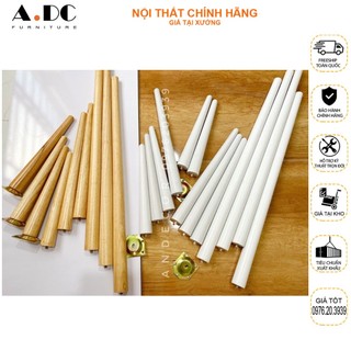 Combo 3 chân bàn ghế gỗ - Combo 4 chân bàn ghế gỗ (kèm mặt bích sắt)